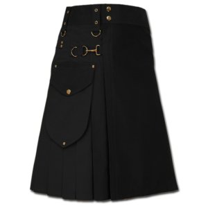 Utility Kilt for Decent men black