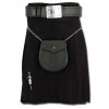 Black Tartan Kilt - Image 2