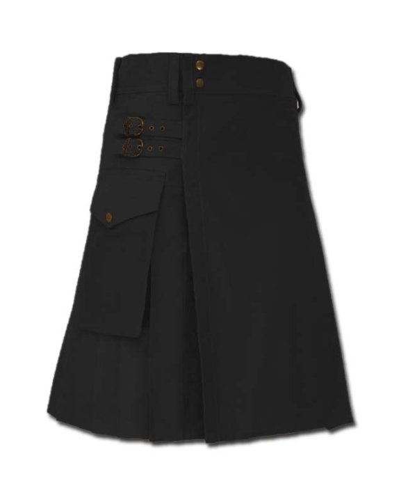 Casual Kilt for Every Men black