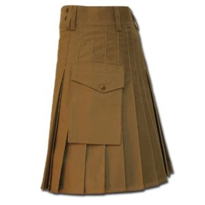 Casual Kilt for Every Men khaki 3
