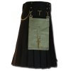 Contrast Pocket Kilt for Royal Men