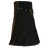 Contrast Pocket Kilt for Royal Men