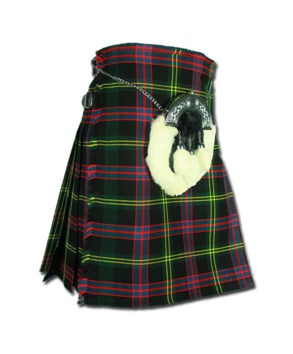 Decent Black Tartan Kilt