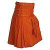 Fancy Fluttering Leather Kilt