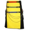 Fashion Kilt with Multi Color Apron/Pockets