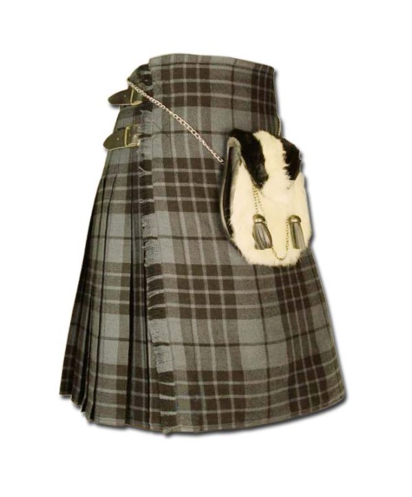 Gray Hamilton Tartan Kilt