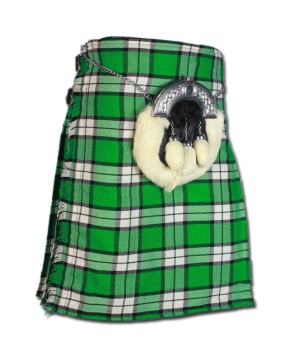 Longniddry Green Modern Tartan Kilt