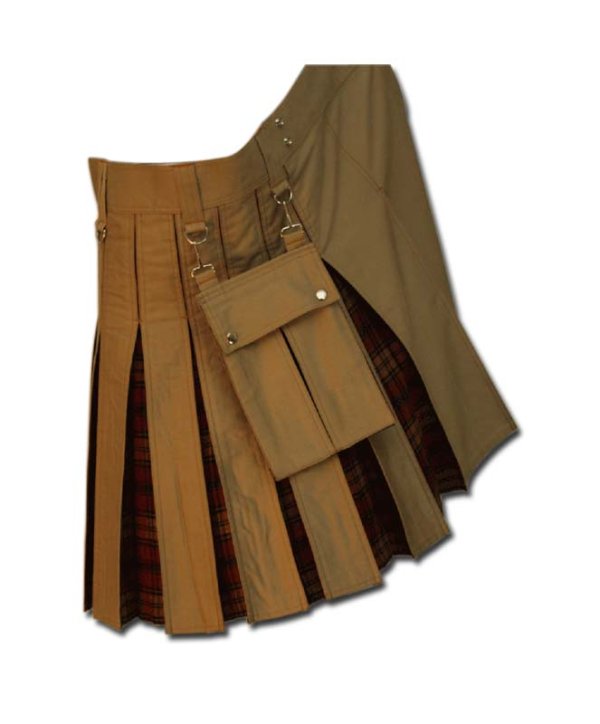 Tartan Box Pleated