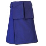 Utility Kilt for Burning Man blue