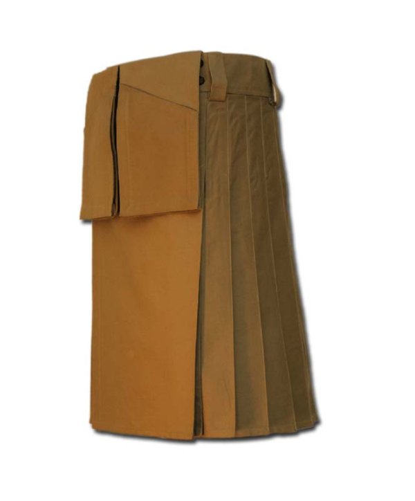 Utility Kilt for Burning Man khaki