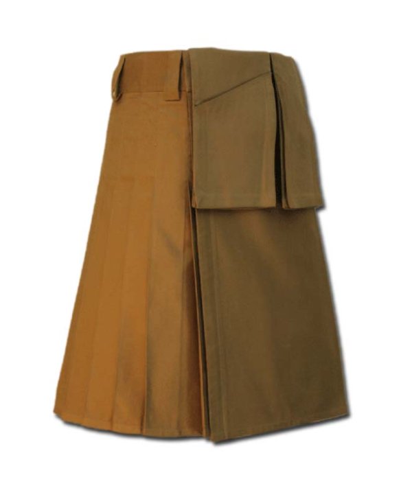 Utility Kilt for Burning Man khakki 3