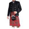 Black Sherrifmuir Jacket And Waistcoat - Image 2