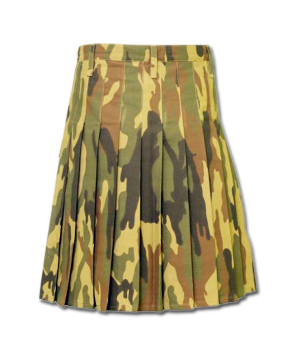 Camouflage Military Kilt - Image 2
