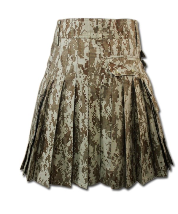 Desert Digital Camo kilt