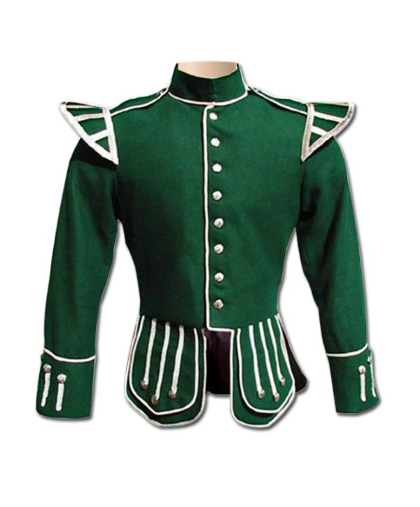 Green Drummer Military Doublet