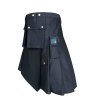Black Police Utility Kilt - Image 4