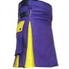 Blue Yellow Hybrid Utility Kilt - Image 2