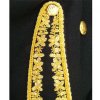 Golden Hand Embroidered Doublet Jacket - Image 2