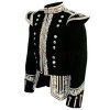 Silver Hand Embroidered Doublet Jacket - Image 5