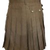 Dark Khaki Utility Kilt - Image 2
