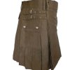 Dark Khaki Utility Kilt - Image 3
