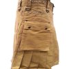 Khaki Utility Kilt with Black Leather Straps - Image 3
