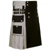 Hybrid Kilt Black and Grey - Image 3