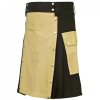 Hybrid Kilt Black and Khaki - Image 2