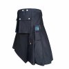 Black Police Utility Kilt - Image 4