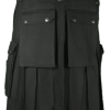 Women Wilderness Black Utility Kilt - Image 2