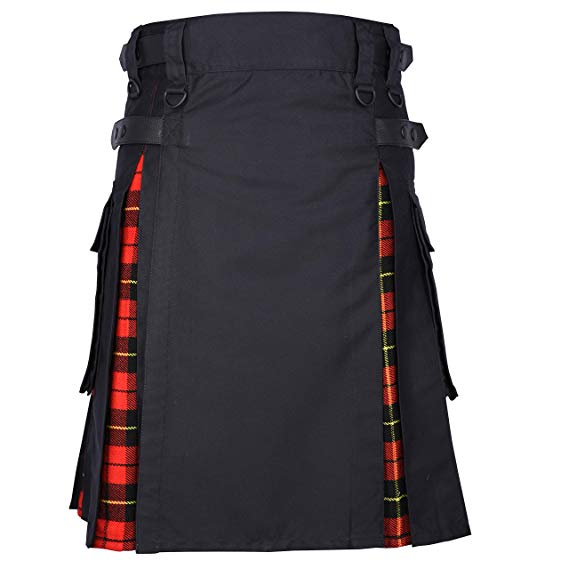 Hybrid Black & Wallace Utility Kilt