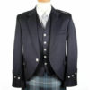100% WOOL Argyle kilt Jacket & Waistcoat Vest, Scottish Argyle Jacket