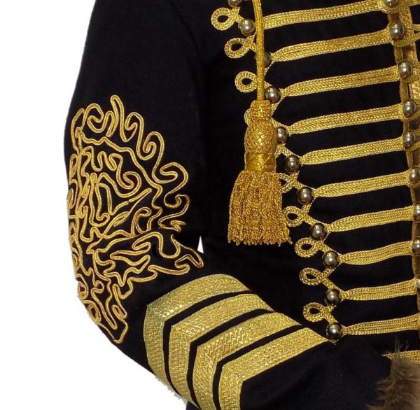 Napoleonic-Hussars-Uniform-Military-Style-Tunic-Pelisse-4