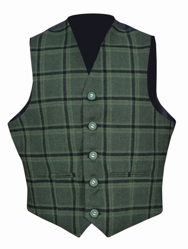 Traditional-Style-Lovat-Green-5-Button-Vest.2