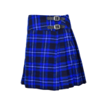 Ramsay Blue Short Tartan Kilt