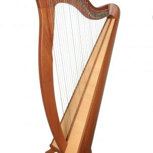 34 String McHugh harp By Muzikkon, Irish Lever harp, Celtic Irish Harp