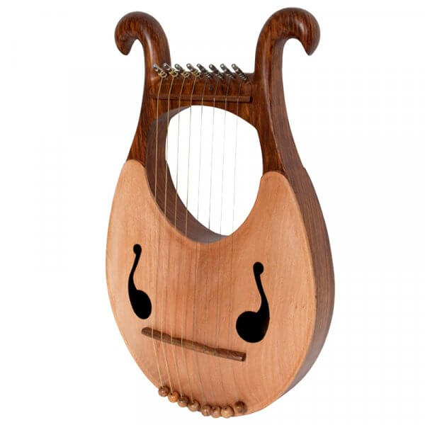 LYRE HARP 8-STRING ROSEWOOD