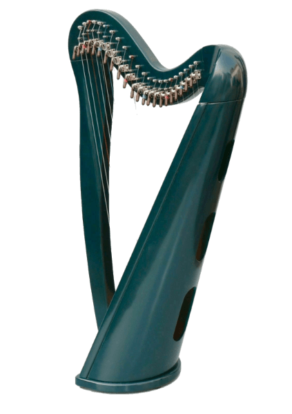 New 22 Strings Harp, Fully Levered and Carry Bag