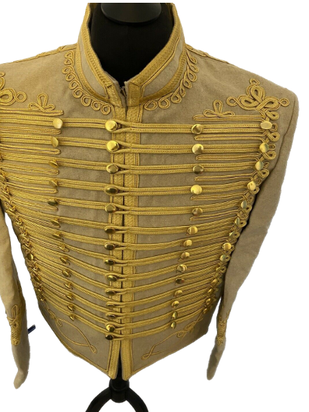 New Napoleonic Hussar Uniform Miltary Style Tunic Pelisse Jimmi Hendrix