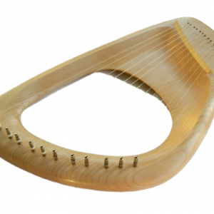 Lyre Harp 7 String Musical Instrument Pentatonic Ash Handcarved Waldorf Lyre