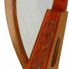 Celtic Irish Baby Harp 12 Strings Solid RoseWood Free Bag, Strings & Tuning Key