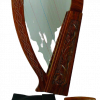 Celtic Irish Baby Harp 12 Strings Solid RoseWood Free Bag, Strings & Tuning Key