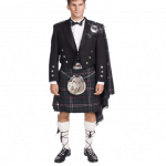 Fly Plaid Prince Charlie Jacket kilt Outfits