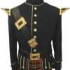 Doublet (Black w/ Gold Trim)