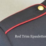 Class A Honor Guard Kilt Jacket (Black/Red)