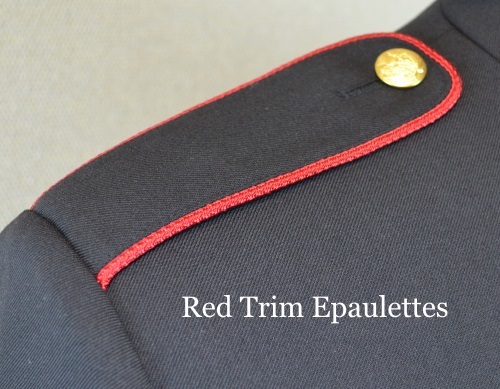 Class A Honor Guard Kilt Jacket (Black/Red)
