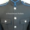 Class A Honor Guard Kilt Jacket (Black/Blue) 2020