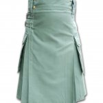 Men's Modern Khaki Green tactical Utility Kilts