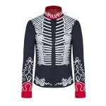Women Blue Wool Military Jacket Officer Blazer Hussar Commander Jacket