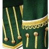 Green Pipe Band Doublet 100 wool high quality